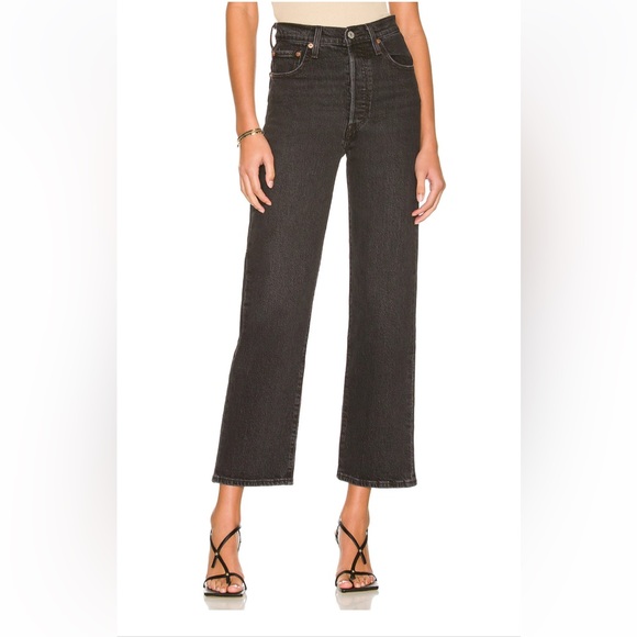 Levi's Denim - Levi’s Ribcage straight jean in black